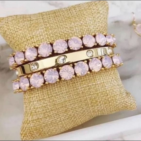 Park Lane Pink Opal Impression Bracelet - Picture 2 of 4